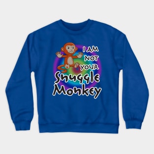 Snuggle Monkey Crewneck Sweatshirt